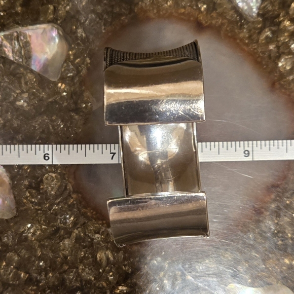 Sterling Silver Cuff Bracelet - Picture 8 of 8